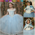 bébé filles robe de soirée congelés elsa costume cendrillon robe robes d&#39;enveloppement